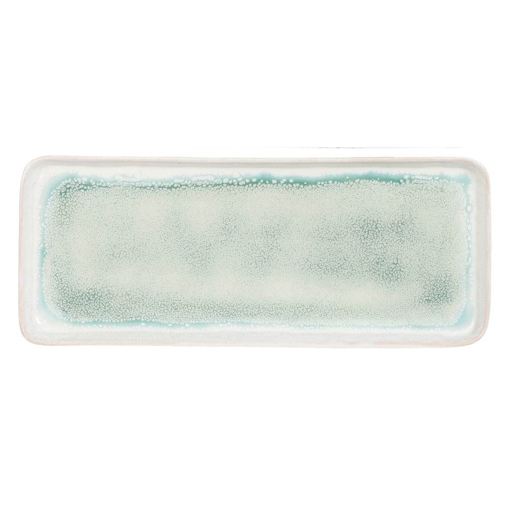 Tanzi Rectangular Plate - Green