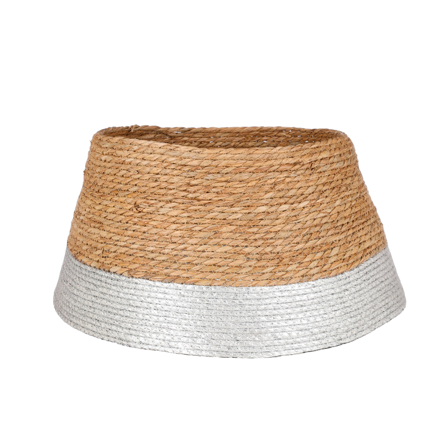 Treeskirt Made Of Natural Jute Silver (S) 