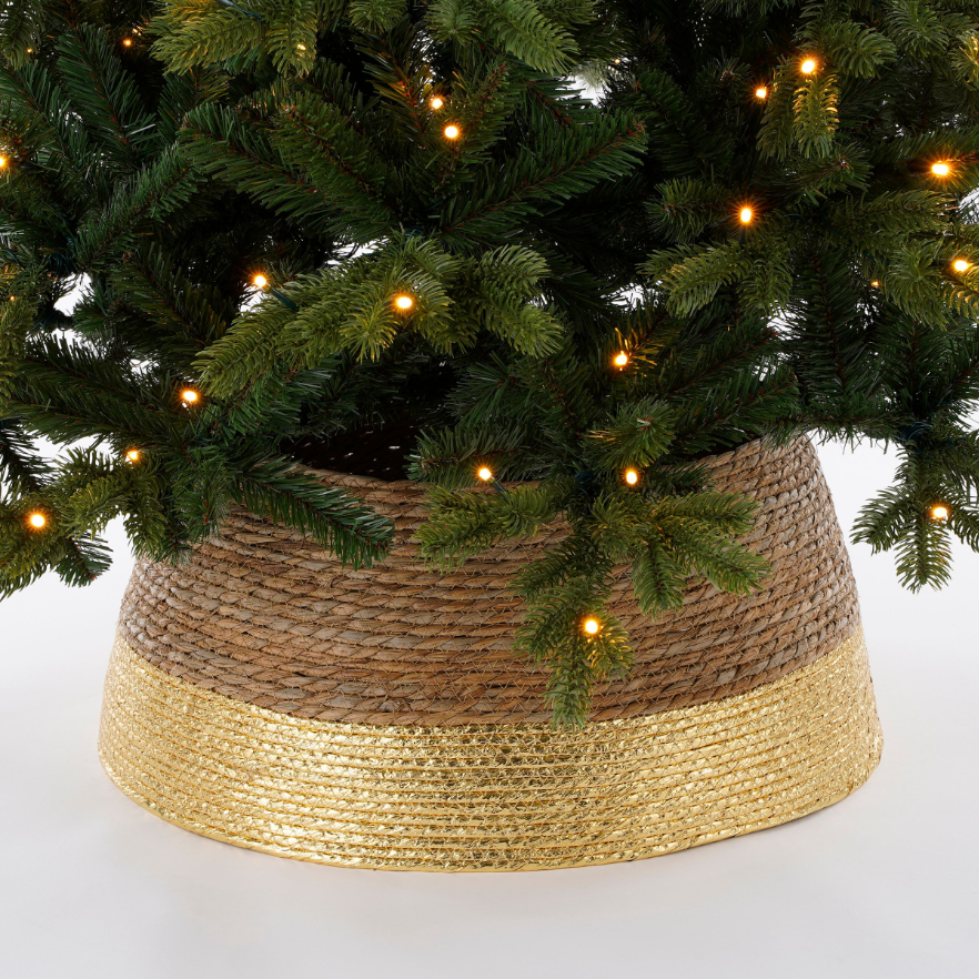 Treeskirt Made Of Natural Jute Golden (L)