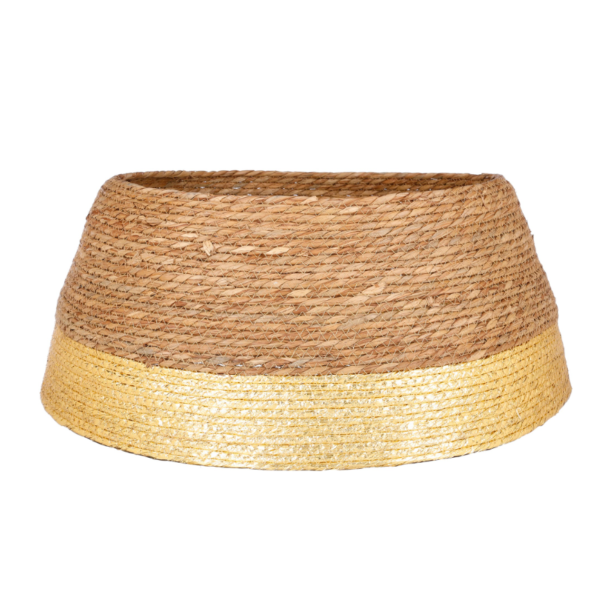 Treeskirt Made Of Natural Jute Golden (L)