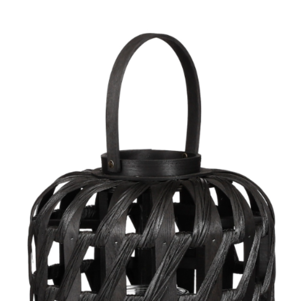 Helios Hurricane Outdoor Light Lantern (S)-Black 
