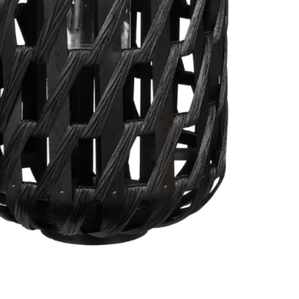 Helios Hurricane Outdoor Light Lantern-Black 