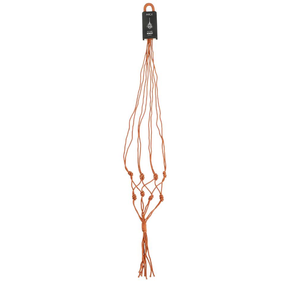 Knot Hanging Pot Holder-Copper
