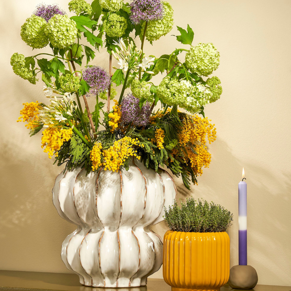 Altea Outdoor/Indoor Vase - Off White 