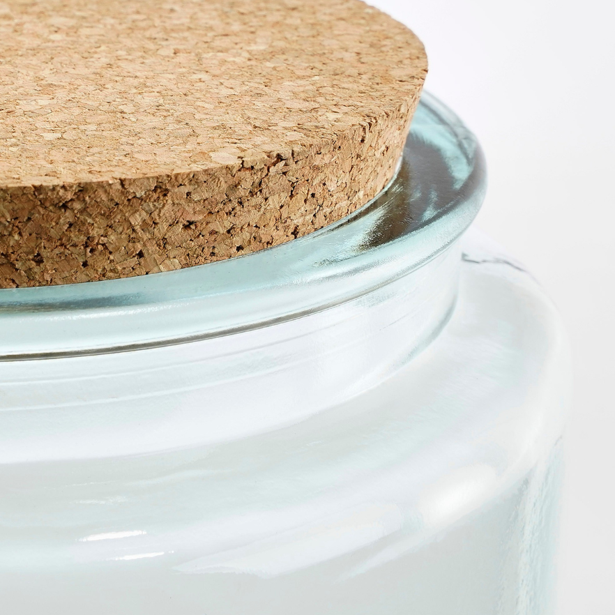 Lemonade Tap Recycled Glass Jar