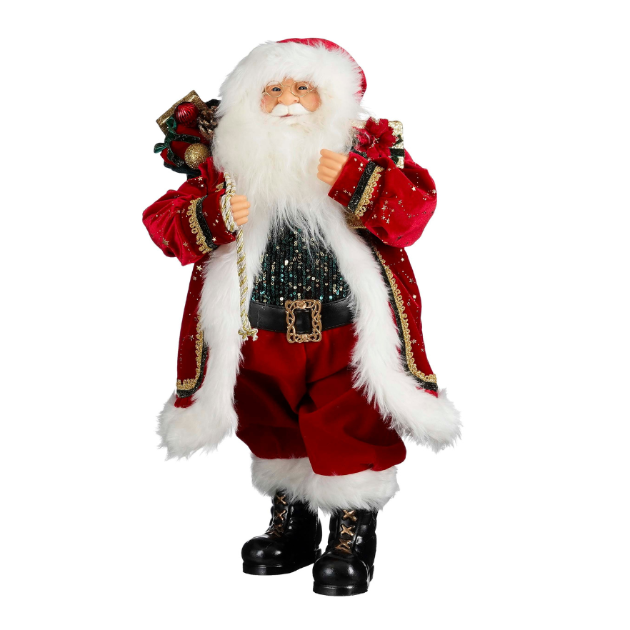 Christmas Decorative Santa-Red