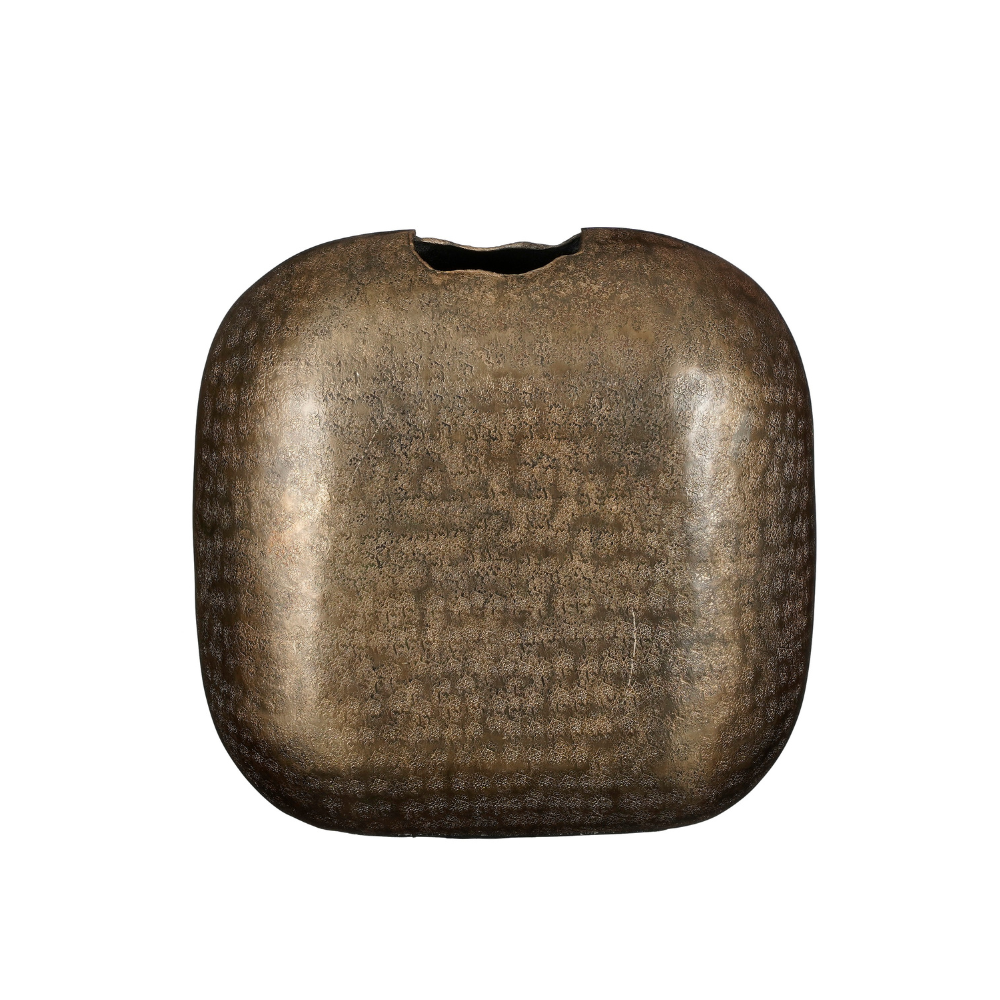 Gibson Aluminum Vase Golden (S)