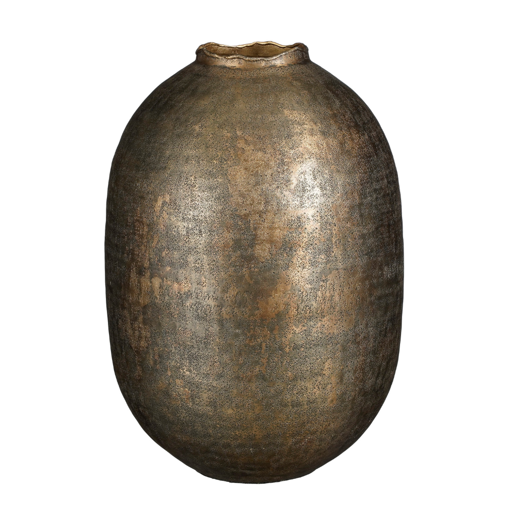 Gibson Aluminum Golden Vase 