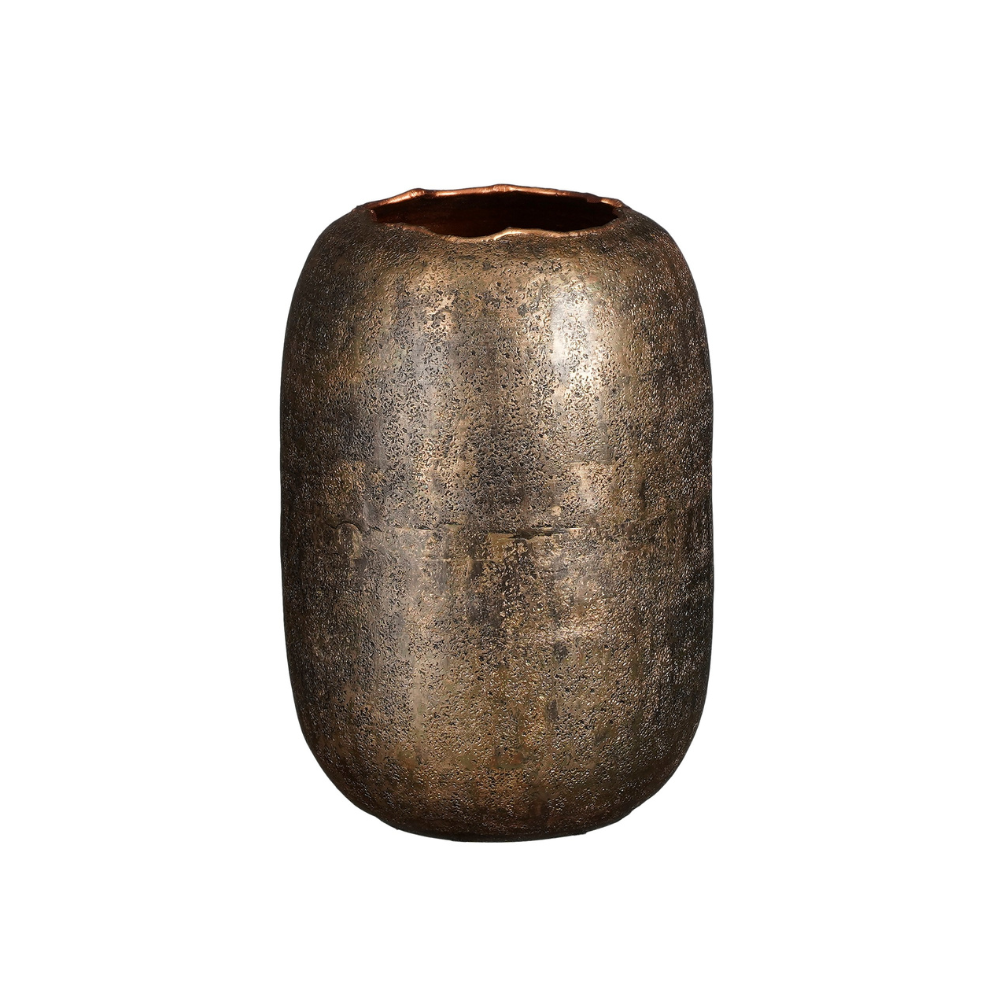 Gibson Outdoor Vase-Gold 
