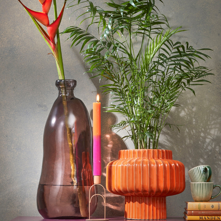 Pinto Outdoor Recycled Glass Bottle-Dark Brown