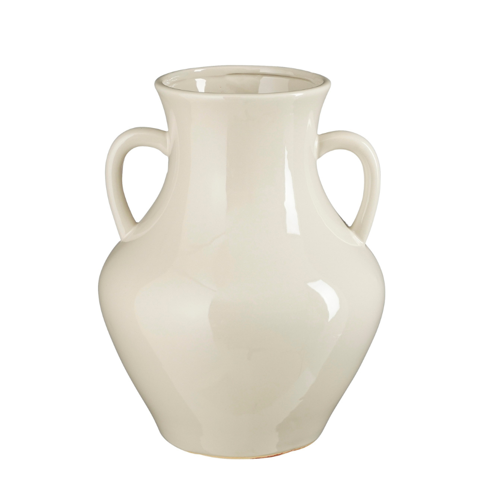 Marian Ceramic Vase - Off White 