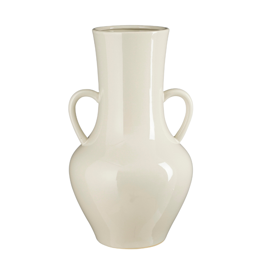 Marian Ceramic Vase - OffWhite 