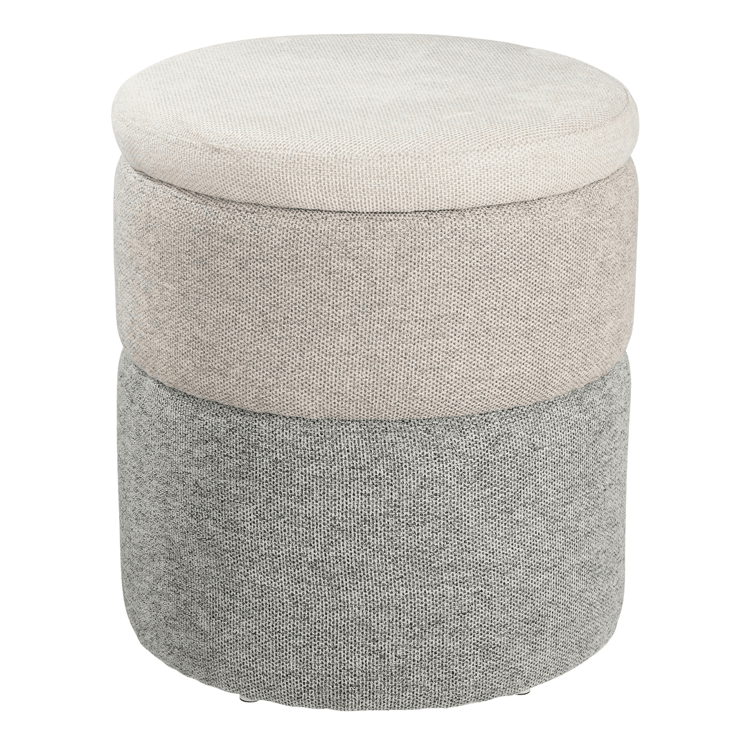 Storage Pouffe - Grey