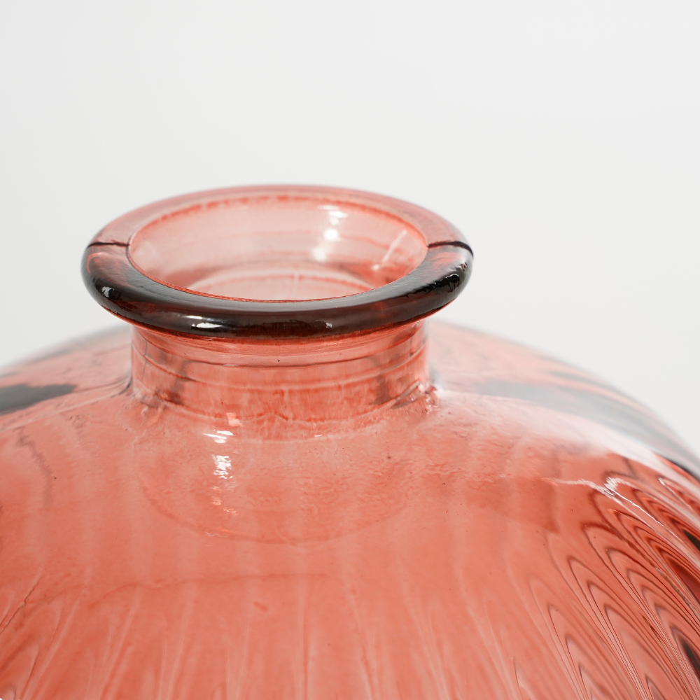 Jessica Recycled Glass Bottle - Pink