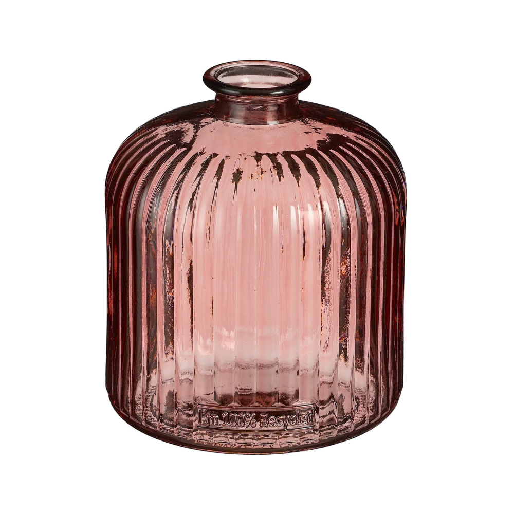 Jessica Recycled Glass Bottle - Pink
