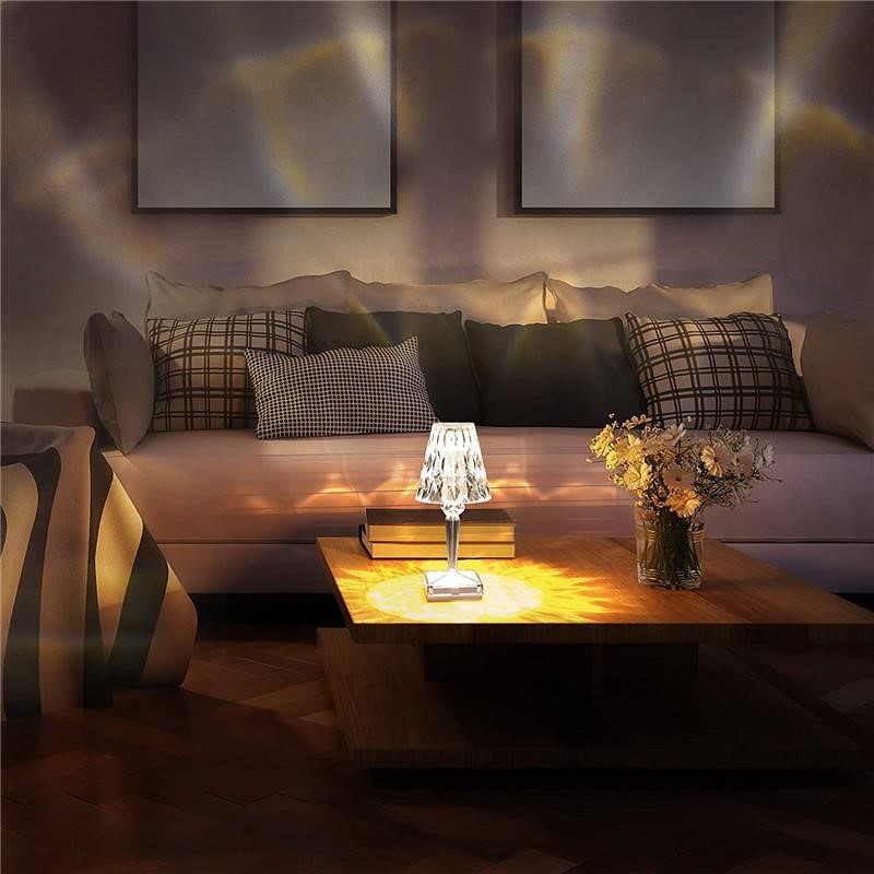 Lola Lux Warm Light With Rechargeable Battery Clear