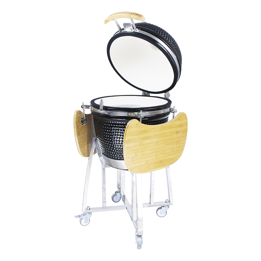 Kamado Grill 21 Inch - Black 