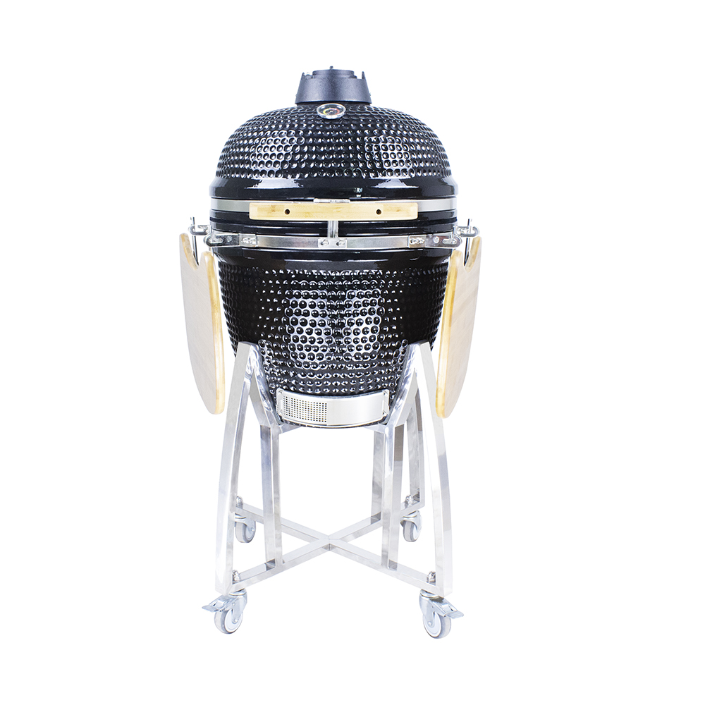 Kamado Grill 21 Inch - Black 