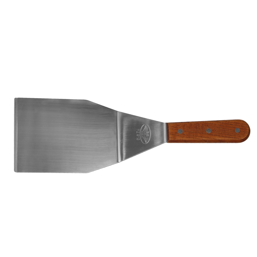 Stainless Steel Pizza Shovel - Silver 