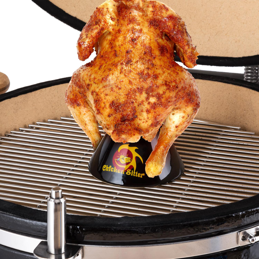 Ceramic Turkey Sitter - Black 