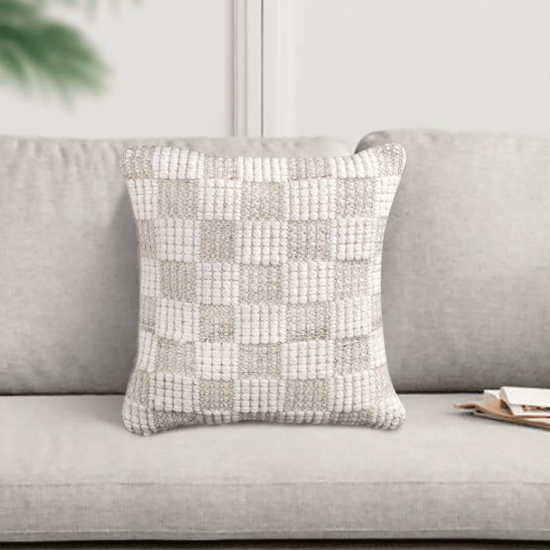Gianh Throw Cushion - Ivory