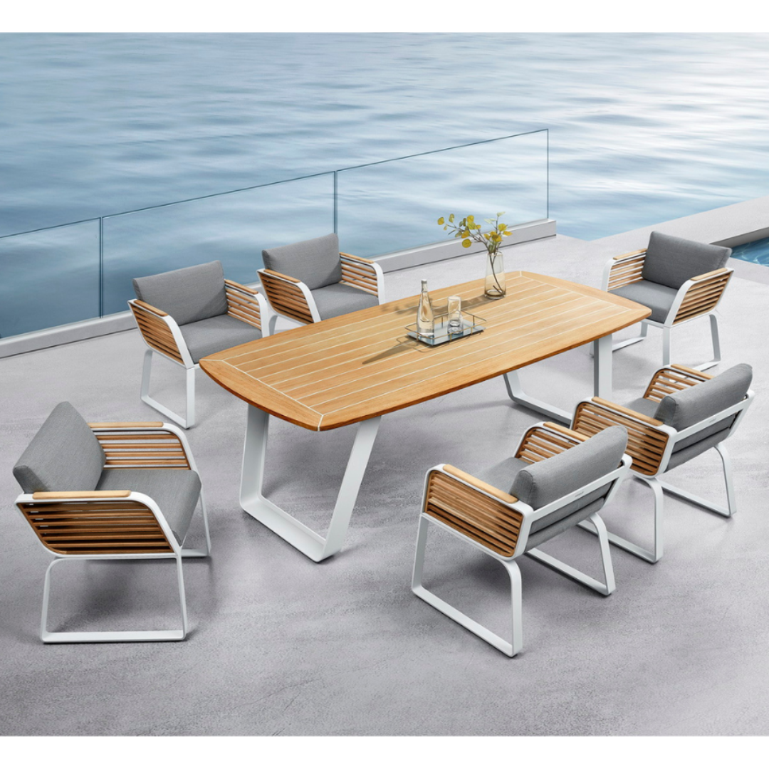 Wing 6-Seater Dining Set 