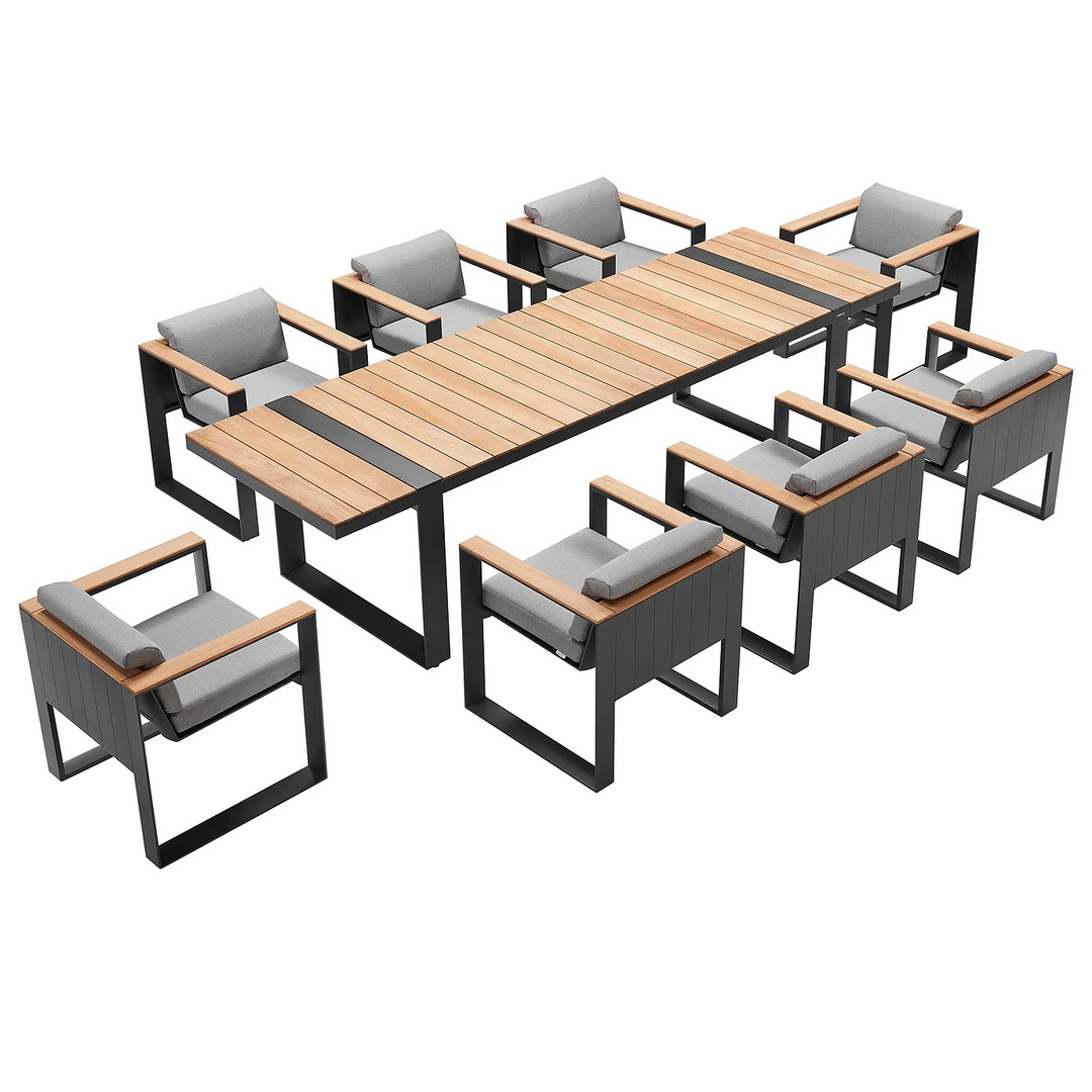 Cambusa Dining Set - Charcoal