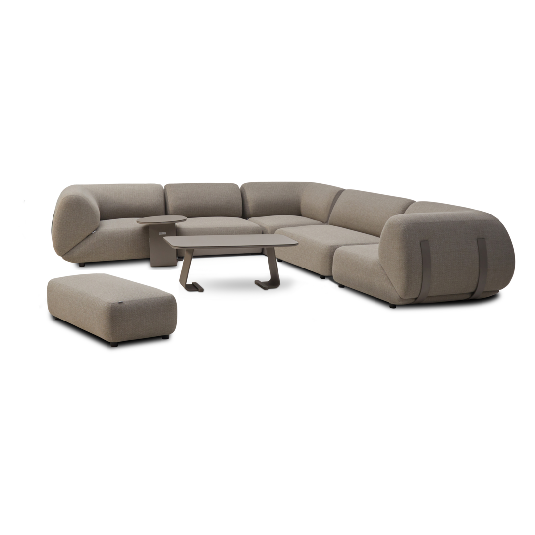 Honda Sofa Set - Andes Grey Stone