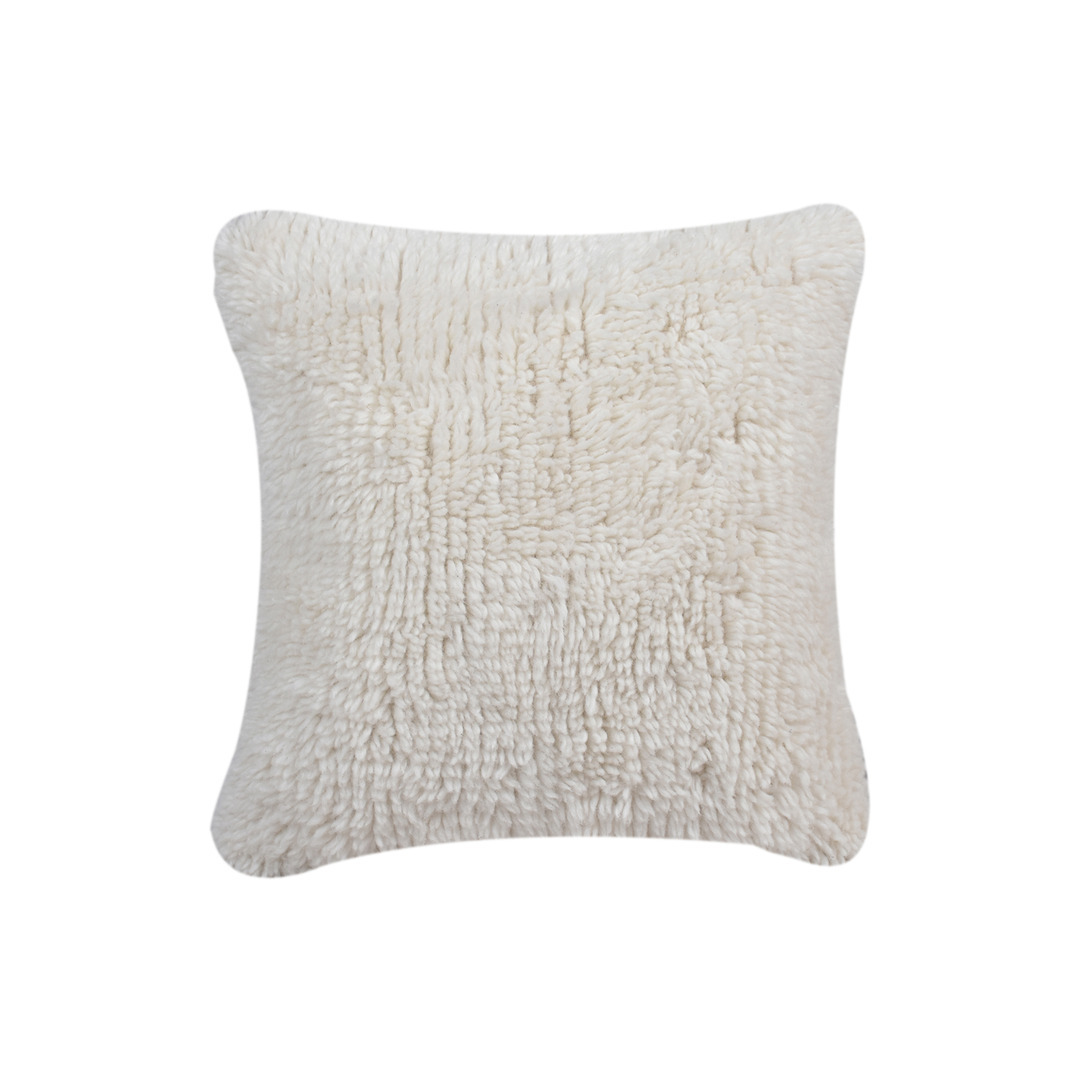 Hupa Throw Cushion - Ivory