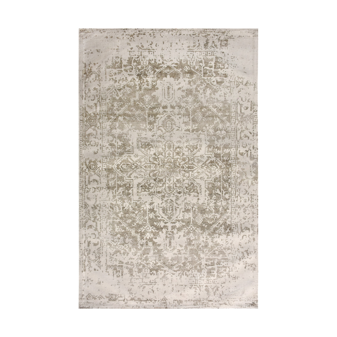 Ibaraki Rug - Ivory / Green