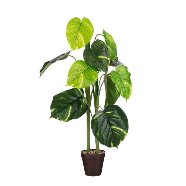  Caladium Artificial Plant In Pot-Green 