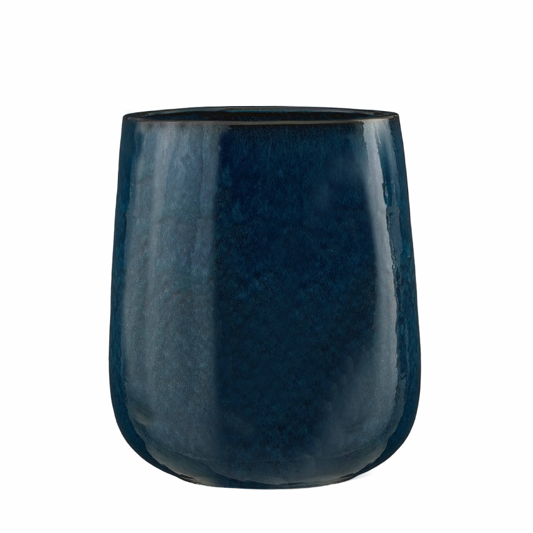 Torino Round Pot - Blue 