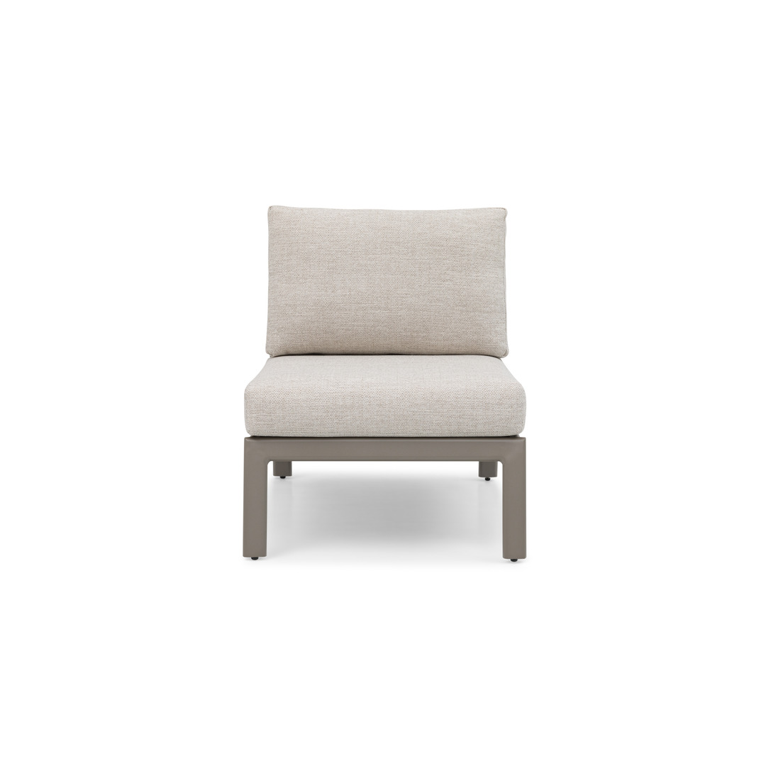 Pioneer Middle Sofa-Champagne