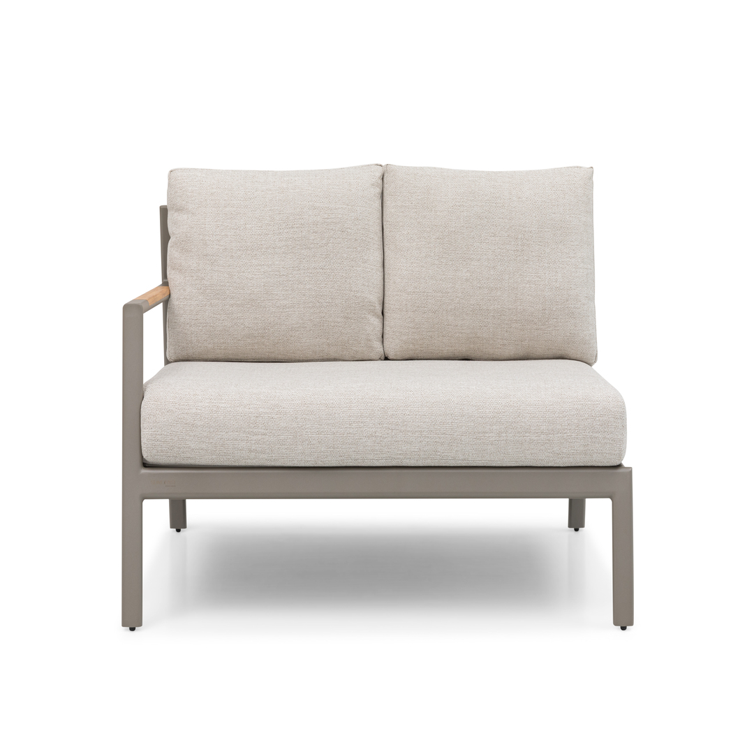 Pioneer Right 2-Seater Sofa-Champagne
