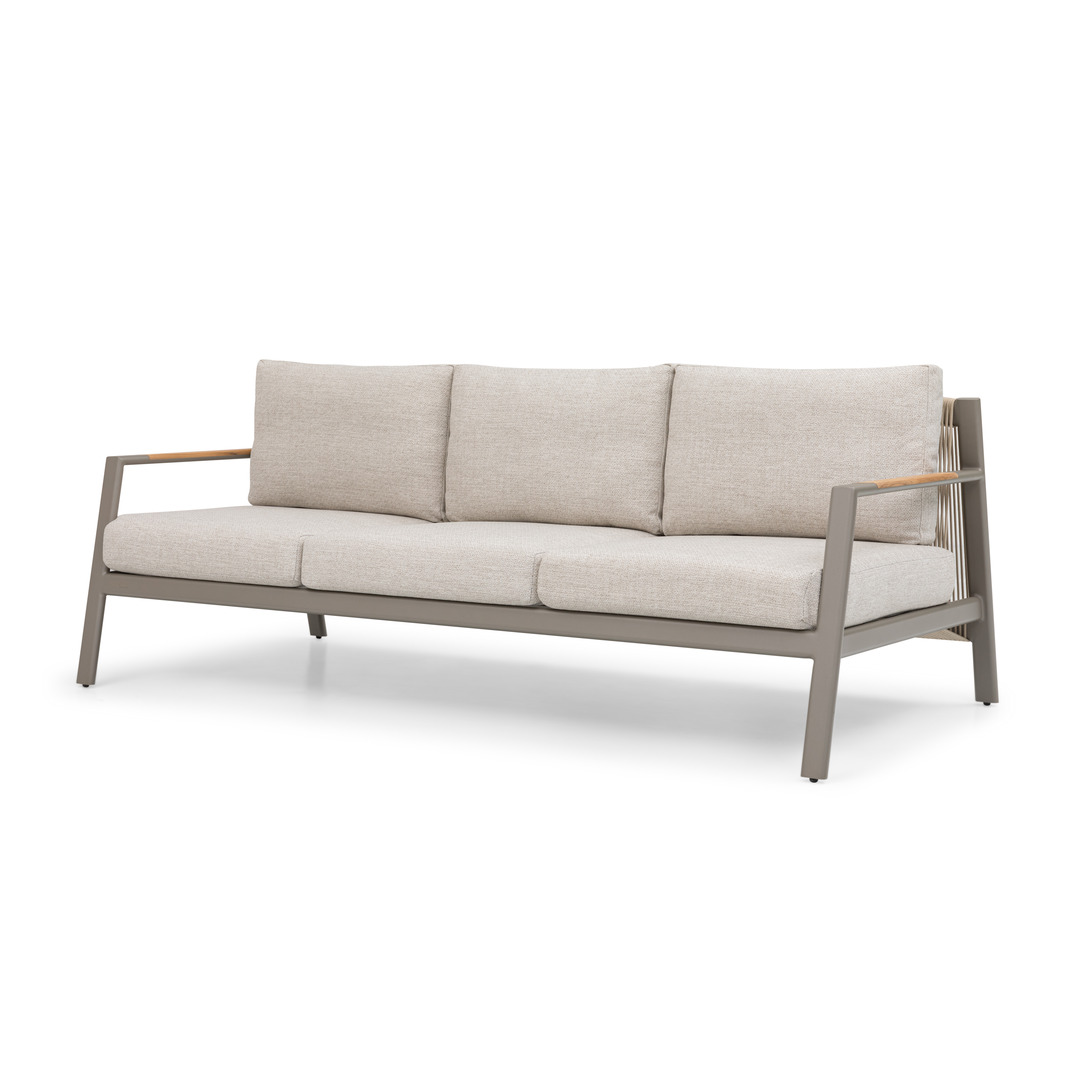 Pioneer 3-Seater Sofa-Champagne