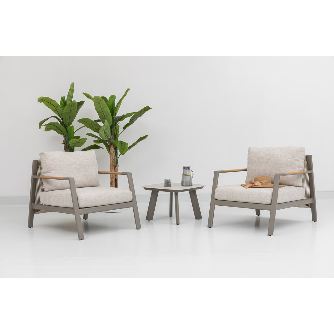 Pioneer 2-Seater Sofa - Champagne