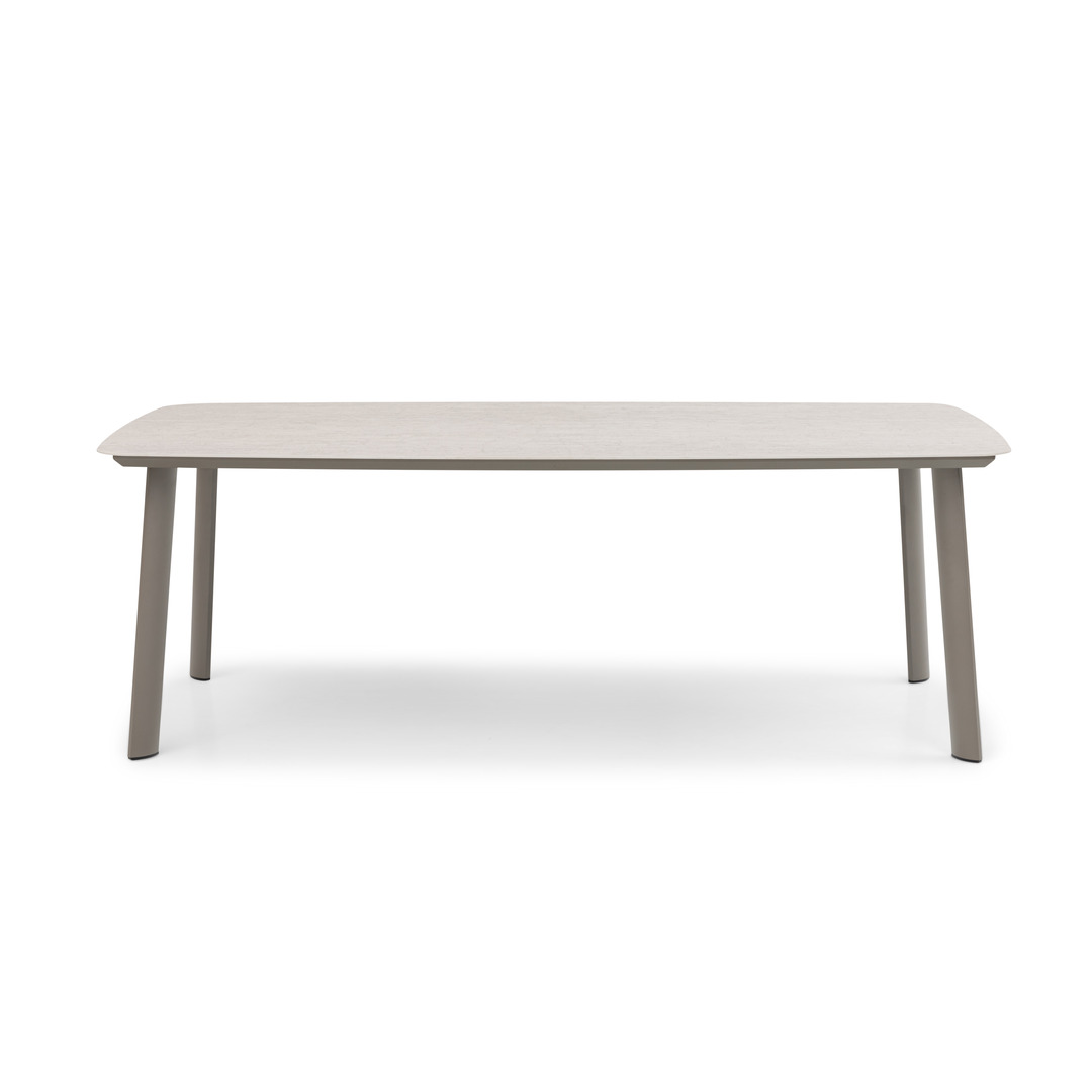 Pioneer 8-Seater Rectangular Table - Champagne