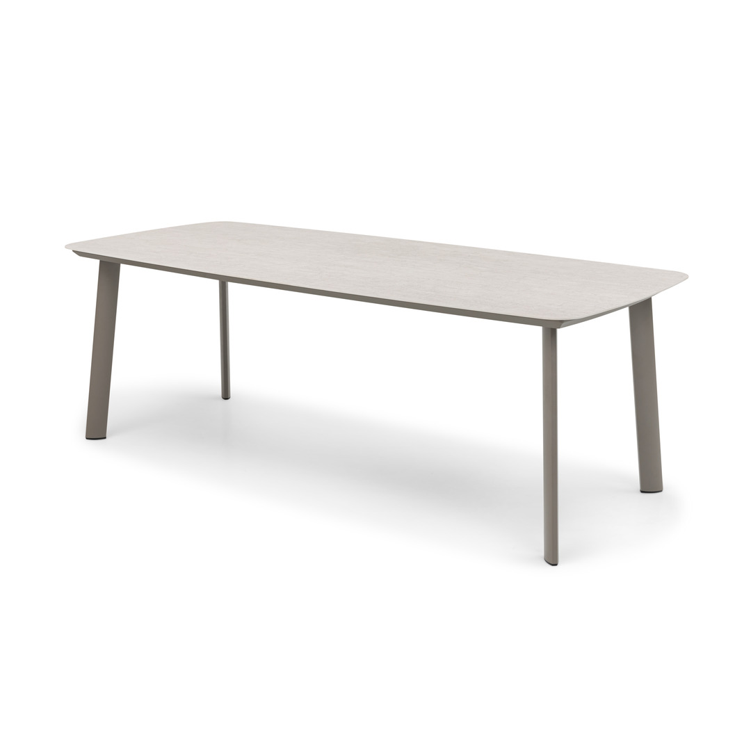 Pioneer 8-Seater Rectangular Table - Champagne