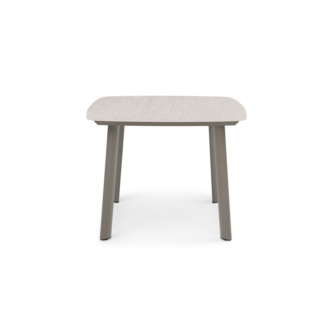 Pioneer 4-Seater Square Table - Champagne