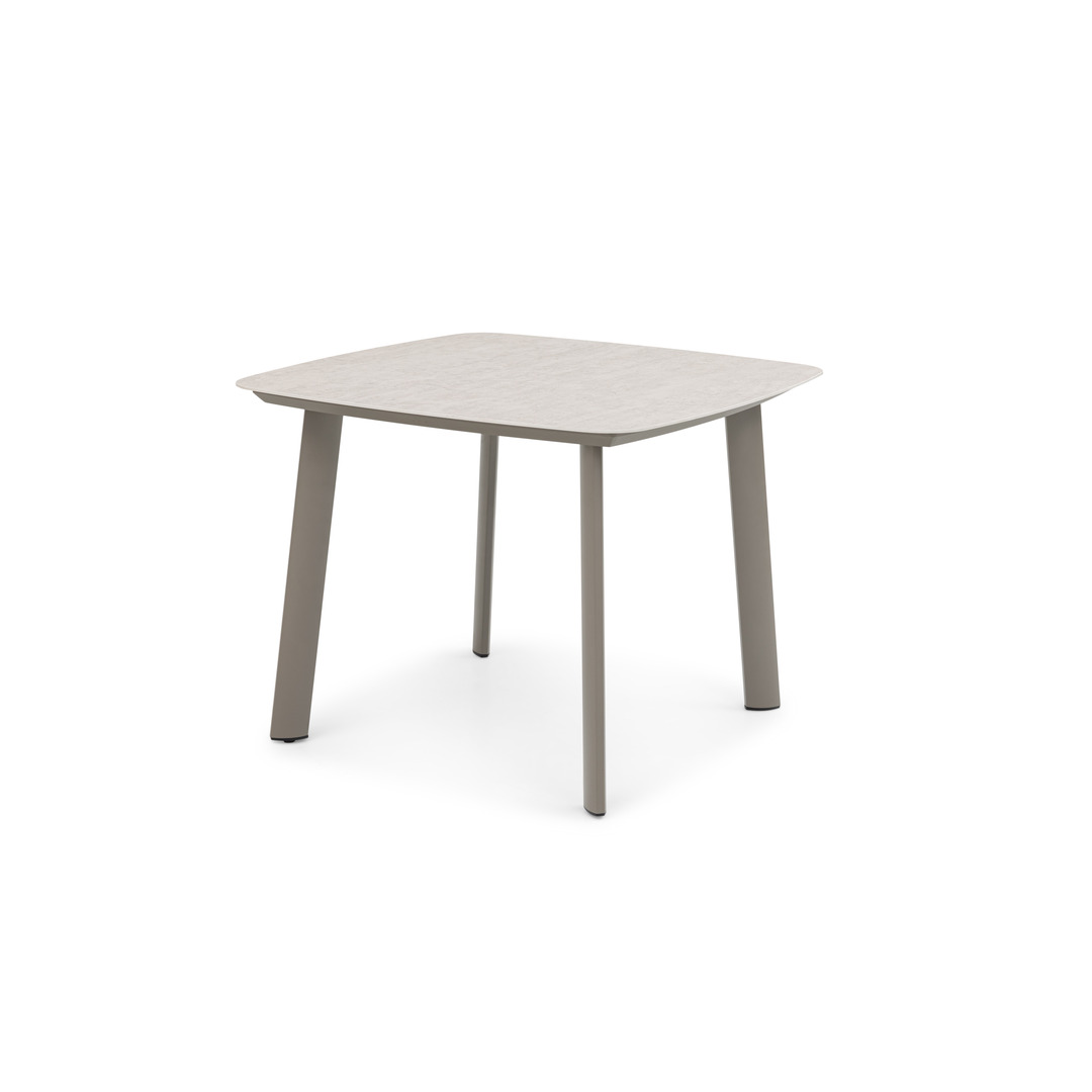 Pioneer 4-Seater Square Table - Champagne