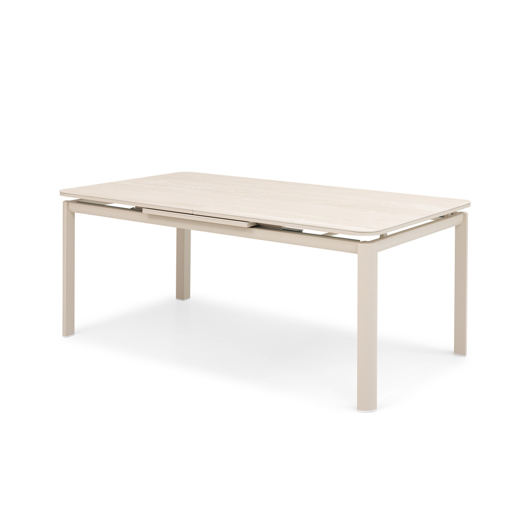 Scarlett 8-10 Seater Extension Dining Table-Ivory