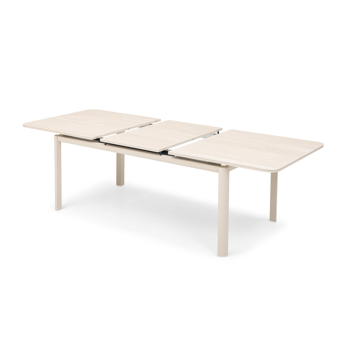 Scarlett 8-10 Seater Extension Dining Table-Ivory