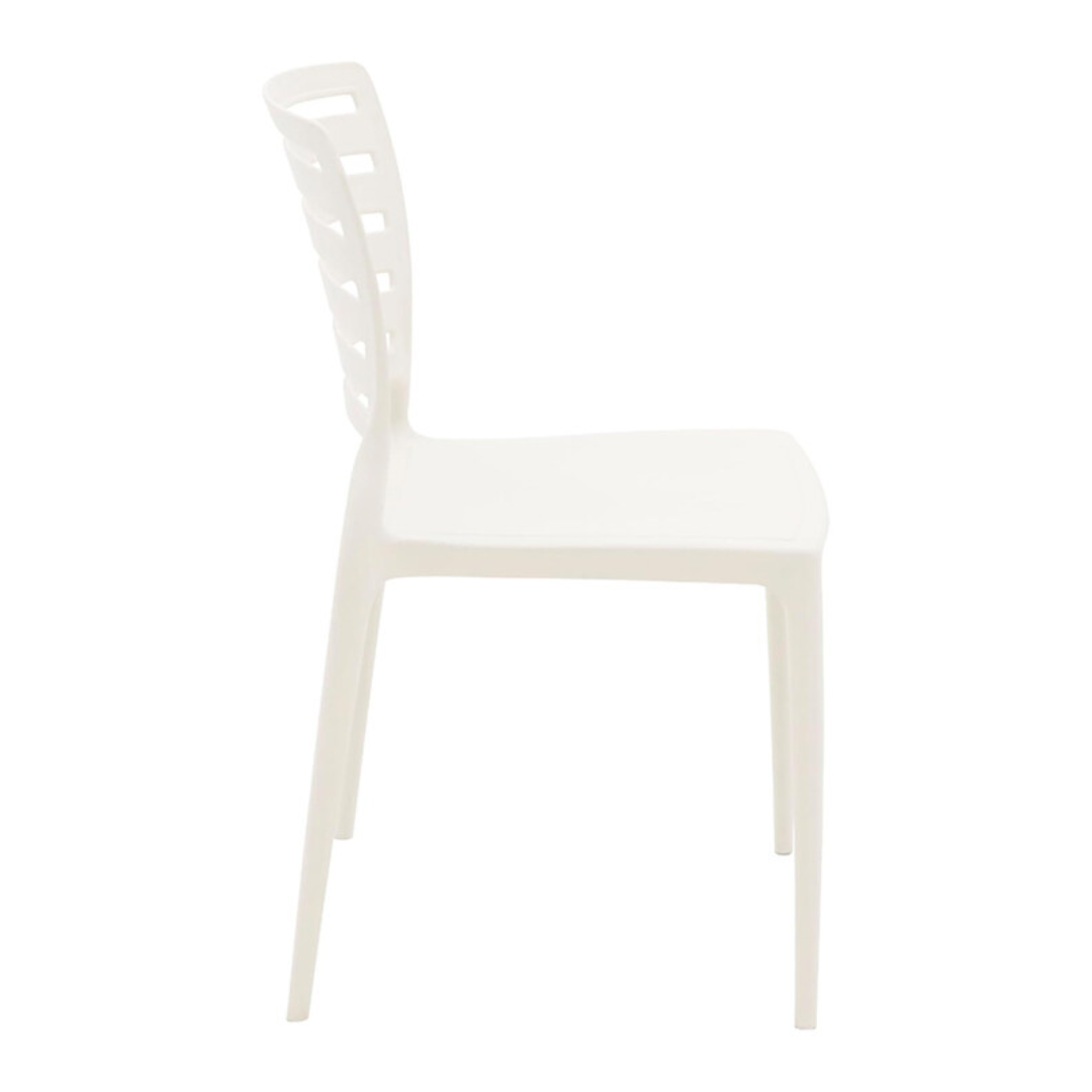 Sofia Chair Horizontal Backrest - Beige