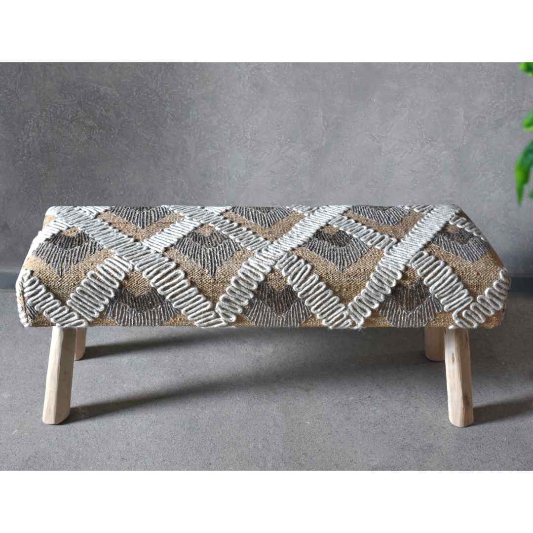 Kiryas Bench - Ivory