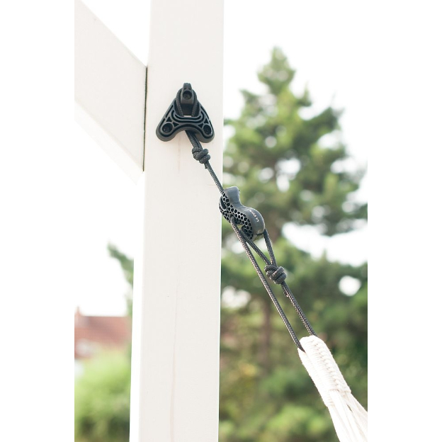 La-Siesta Suspension Set for Hammocks / Universal Rope - Black