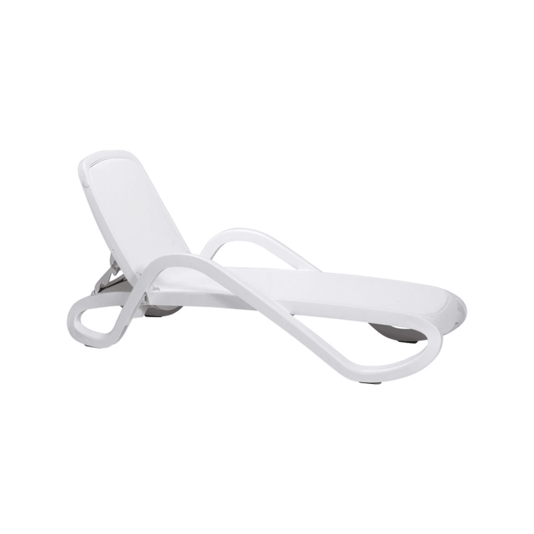 Alfa Sun Lounger - White