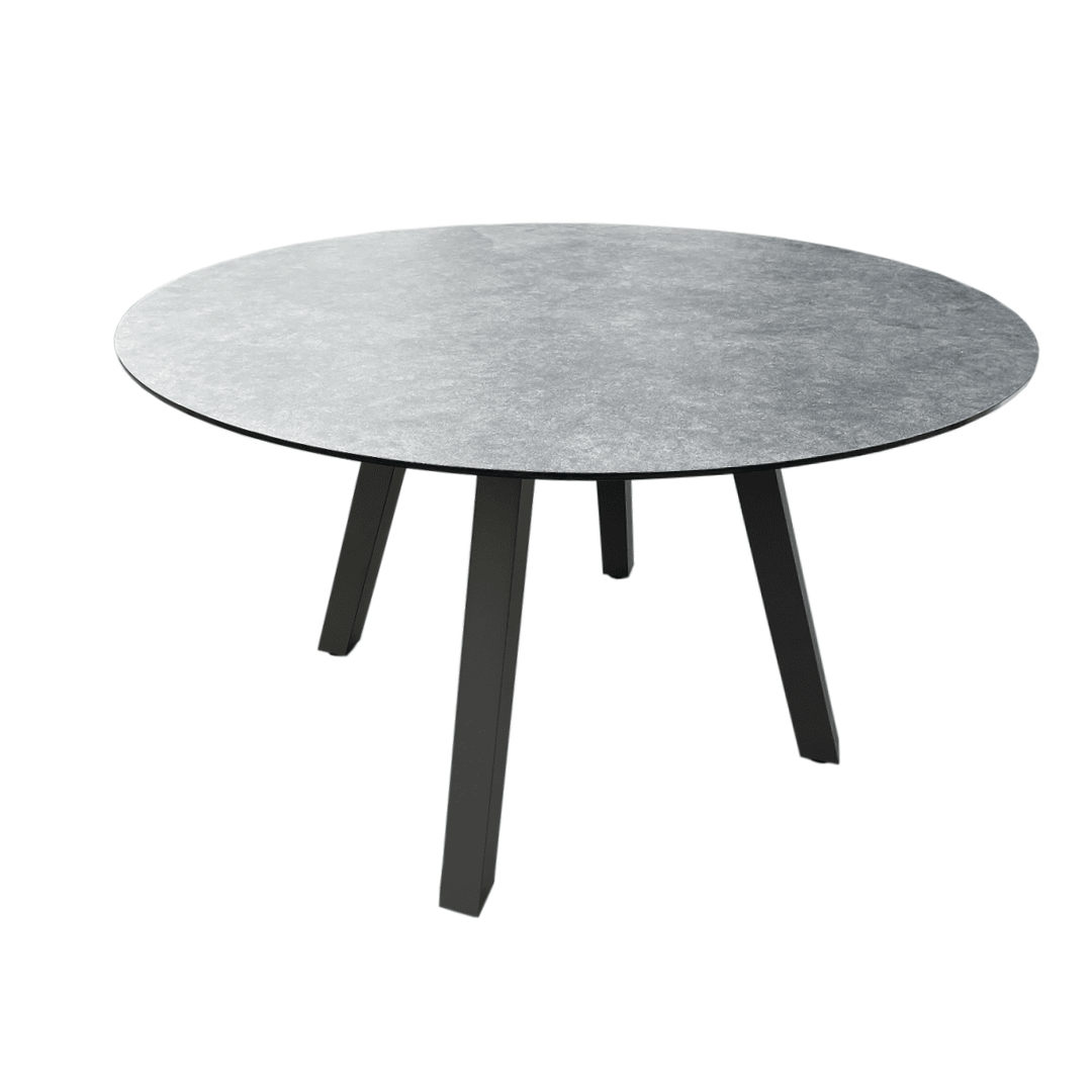 Athena 4-Seater Dining Set - Charcoal
