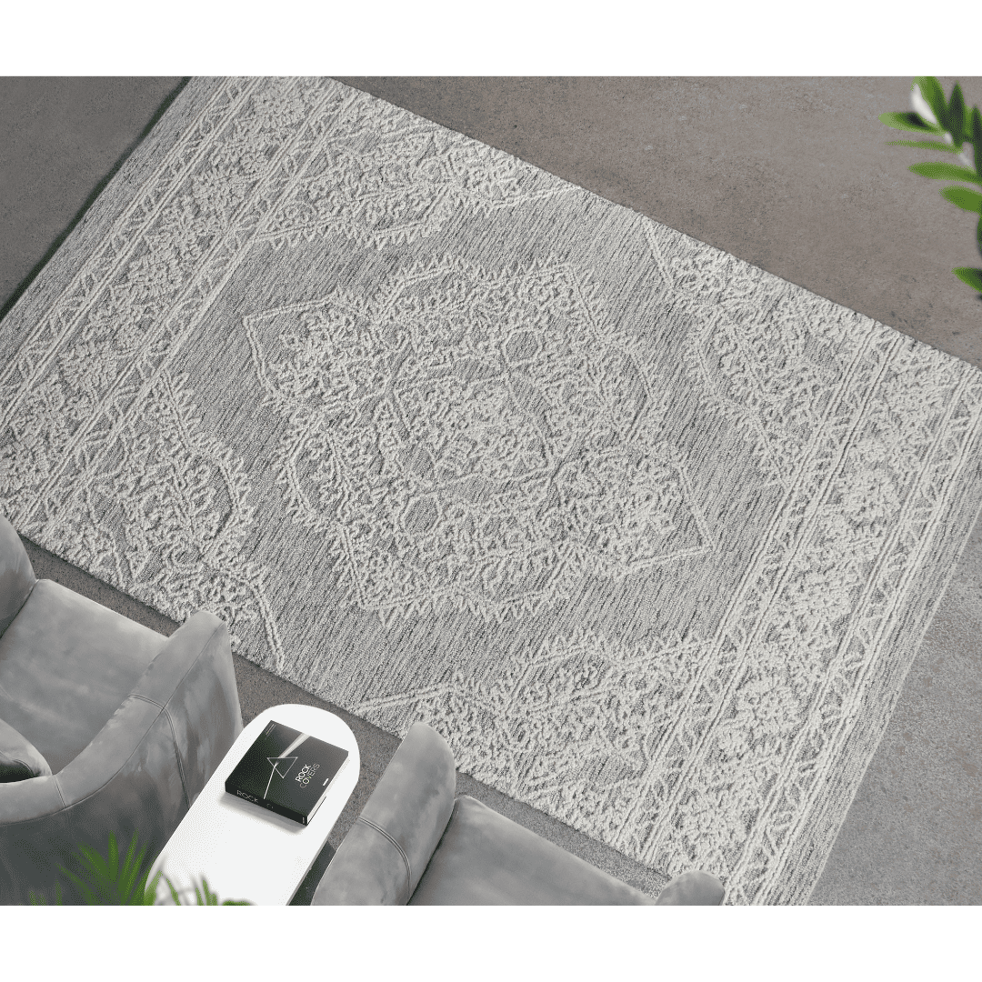 Oaklawn Rug - Blue / Ivory
