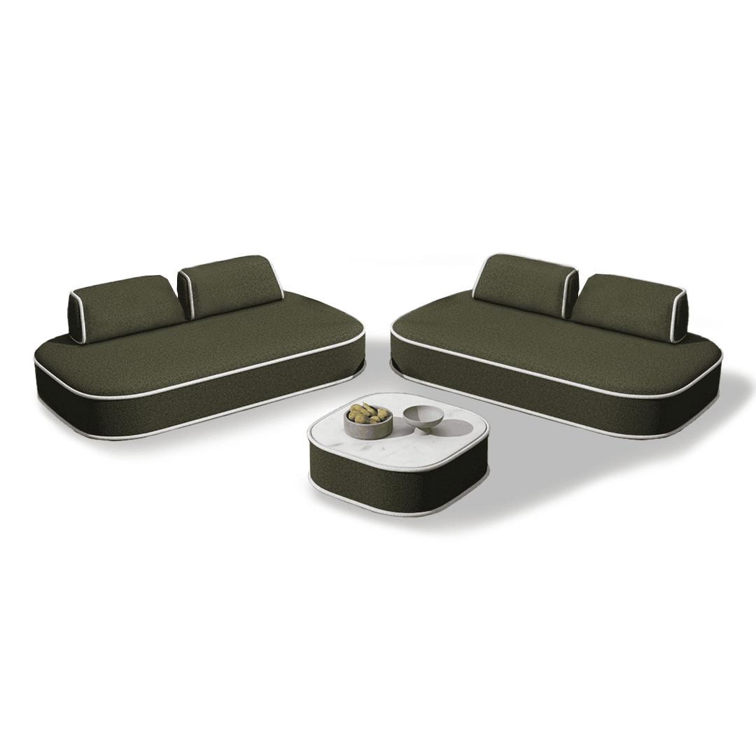 Olwen Sofa Set - Green
