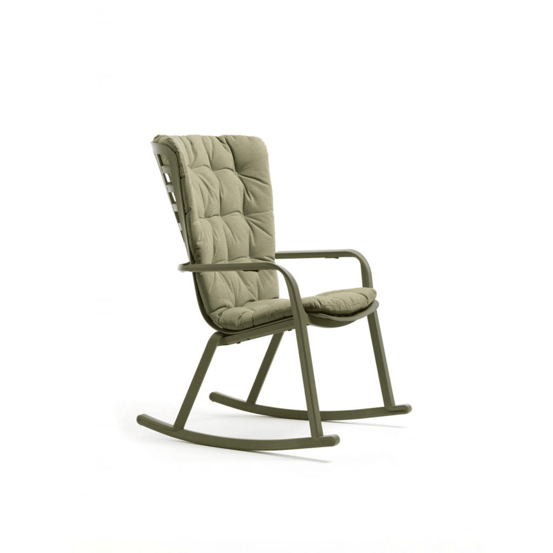 Folio Agave Rocking Arm Chair Set - Green